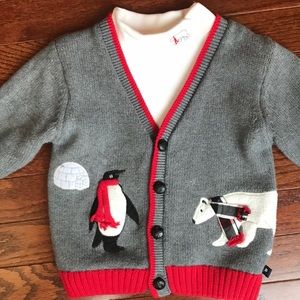 Kitestrings by Hartsrings turtleneck & cardigan